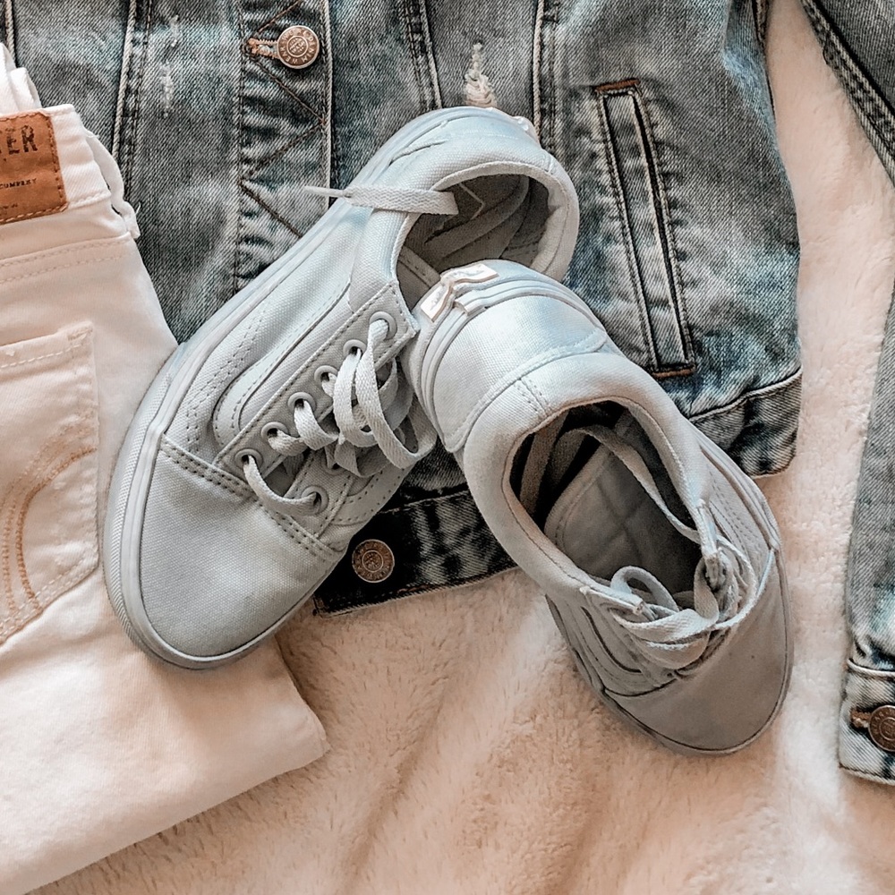 Baby Blue Vans